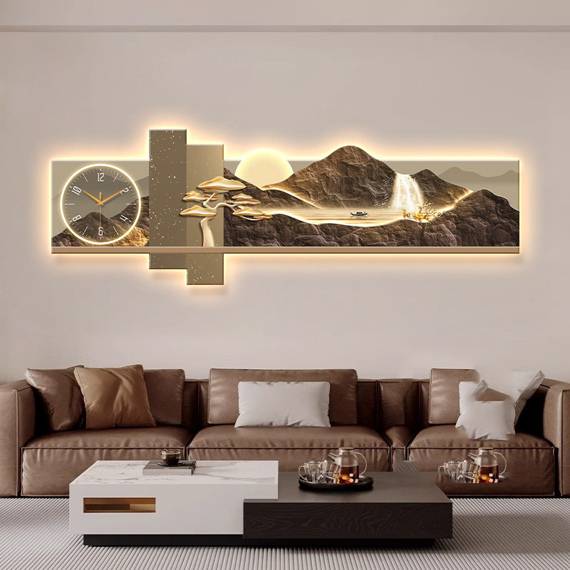 Luxury Lifestyle Design - Reloj de Pared de Gran Tamaño,