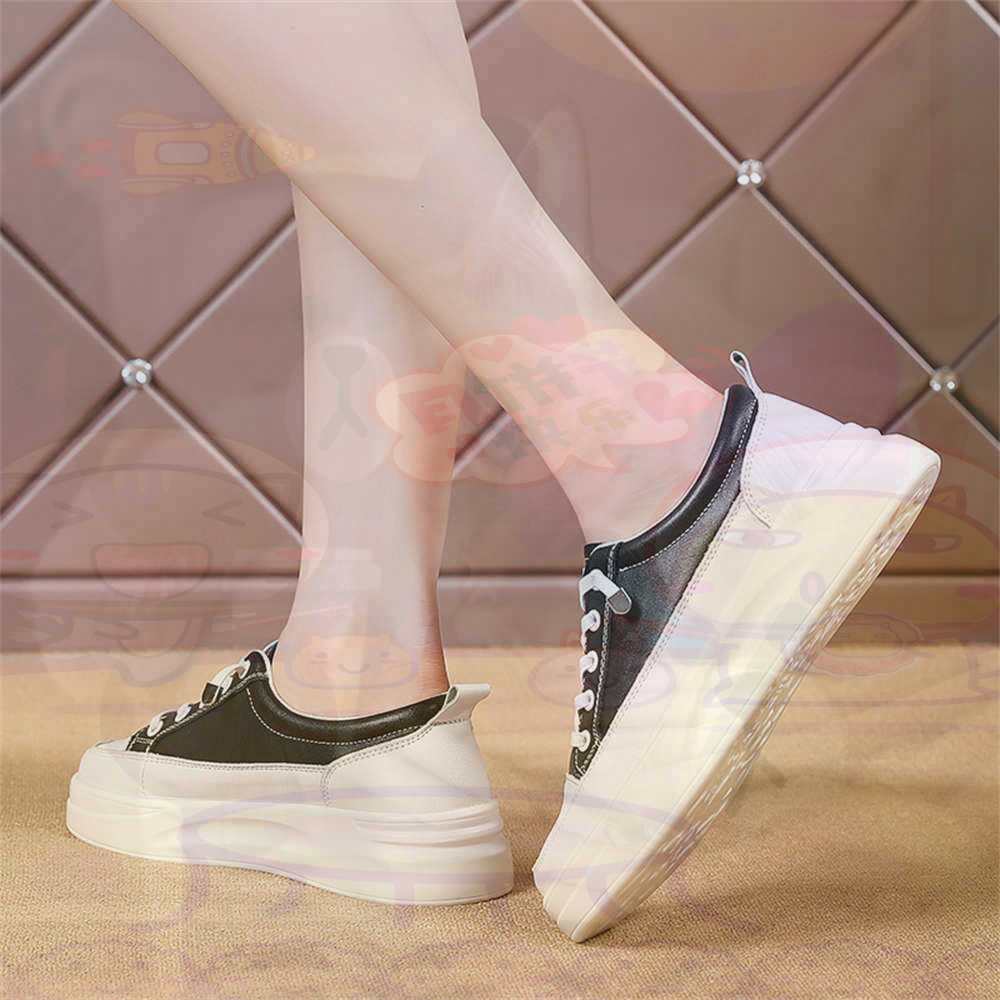 Luxury Lifestyle Goods - Mocasines gruesos con cordones para mujer,