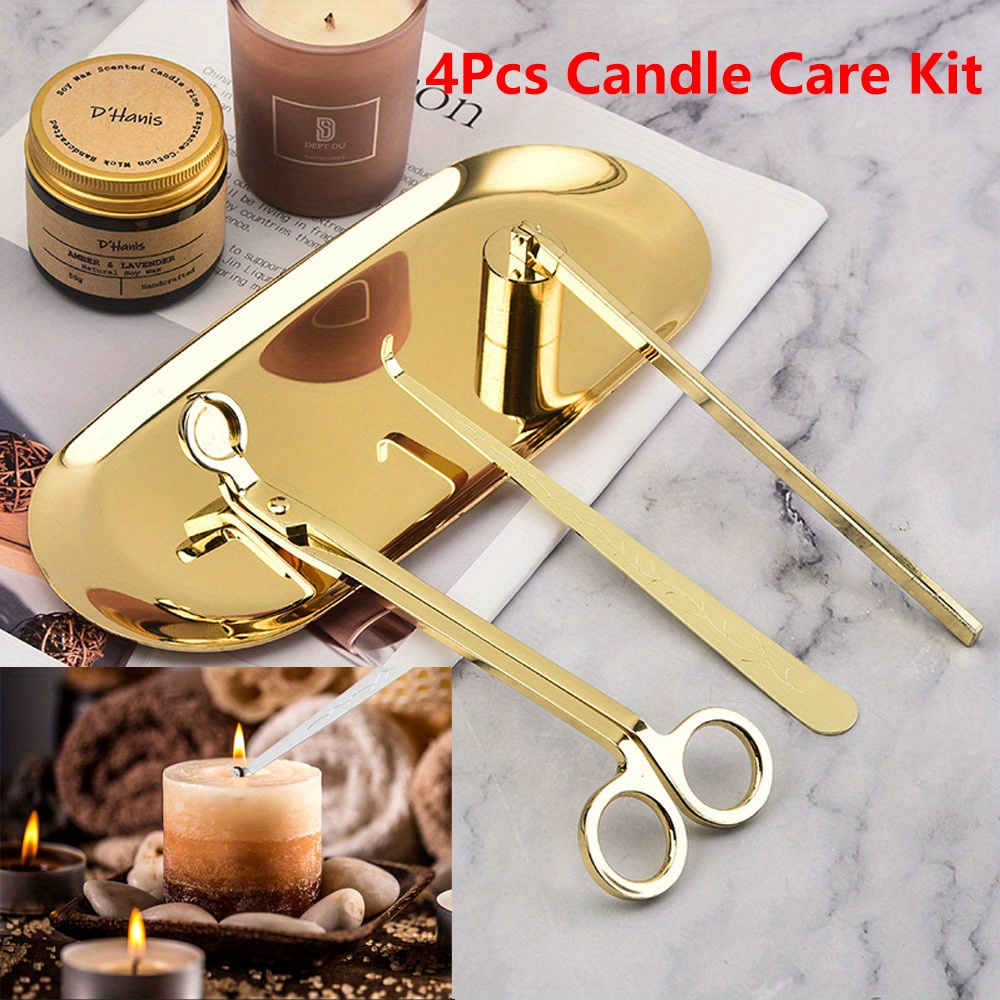 Scented Candle Luxury - 4 unids/set Kit de cuidado de