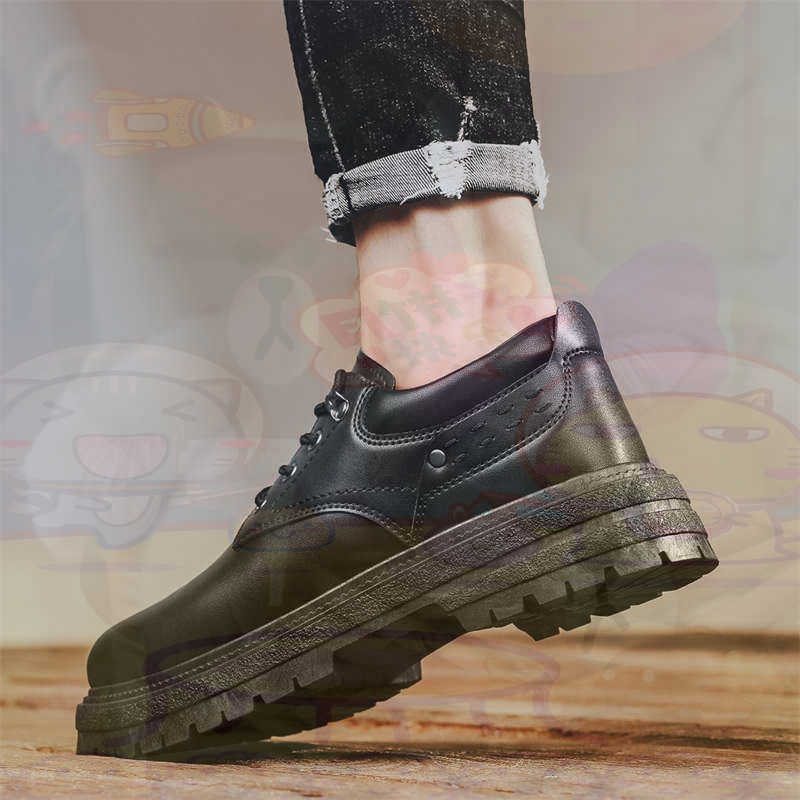 Luxury Lifestyle Goods - Zapatillas deportivas de cuero Natural oscuro