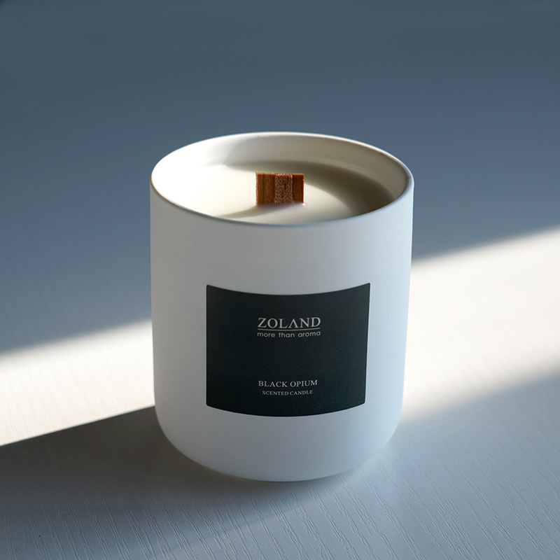 Scented Candle Luxury - Vela romántica con fragancia perfumada hecha