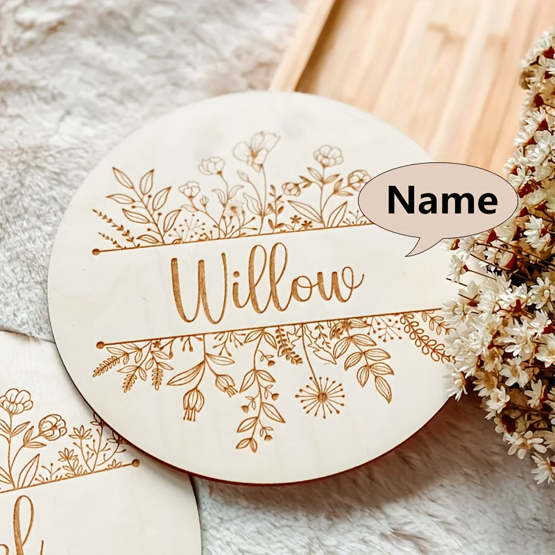 Placa con Nombre Grabado Flora - Personalized Engraved Gift reseña y precio