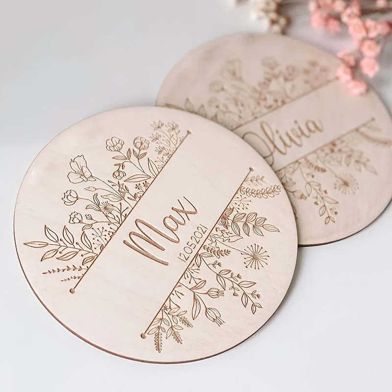 Placa con Nombre Grabado Flora - Personalized Engraved Gift reseña y precio