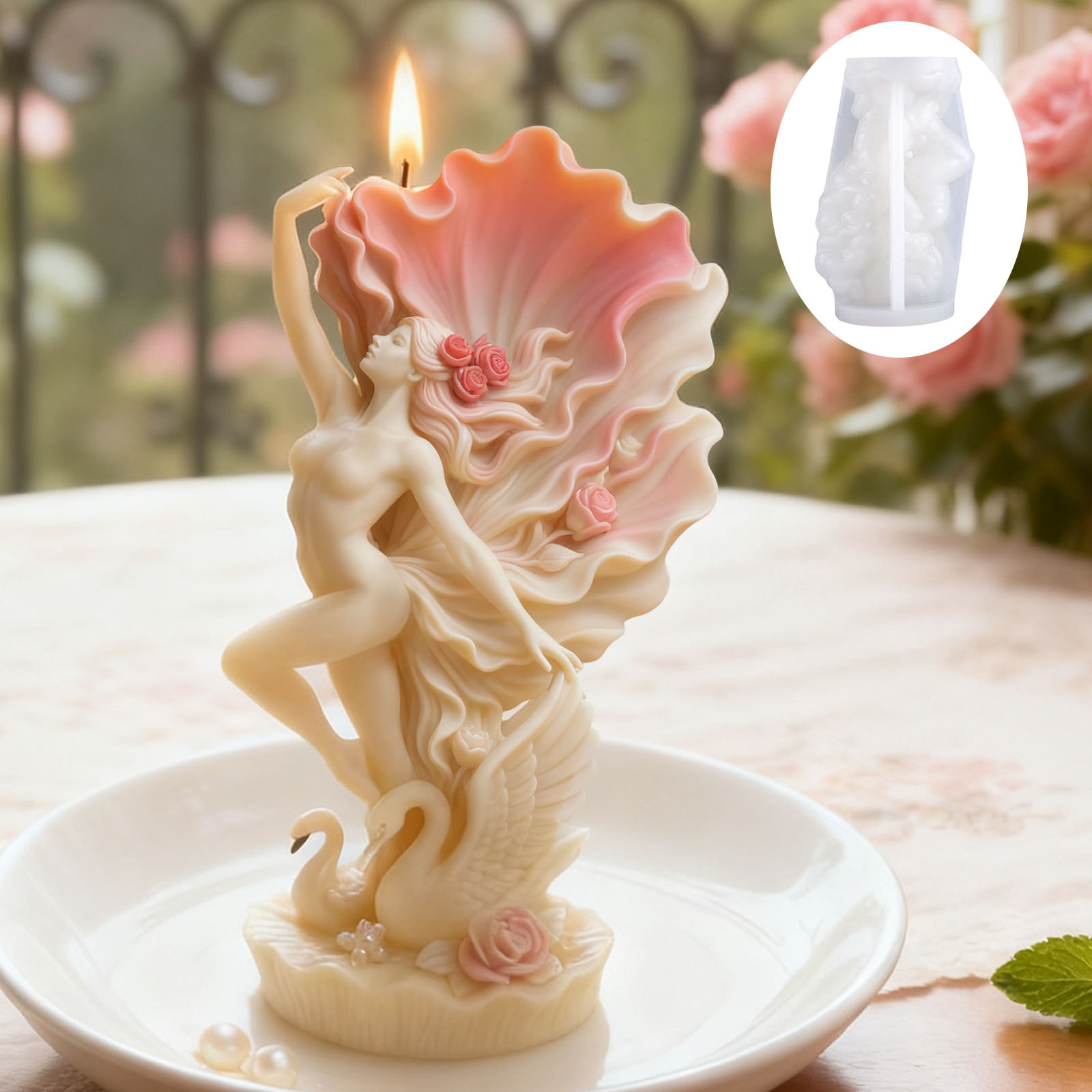 Elegante molde para velas de b - Scented Candle Luxury reseña y precio
