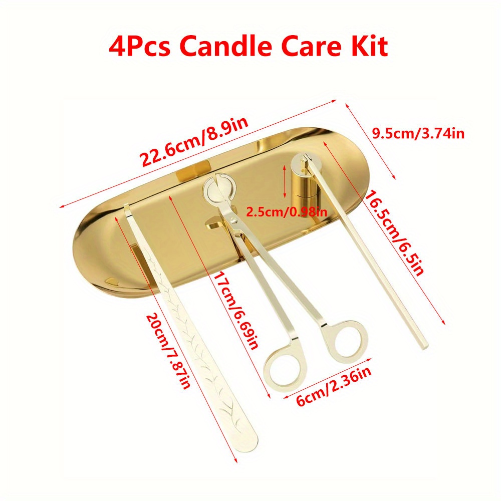 4 unids/set Kit de cuidado de  - Scented Candle Luxury reseña y precio