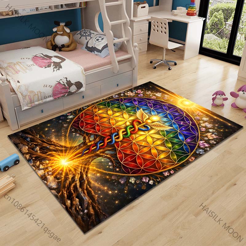 Alfombra con diseño de flor de - Luxury Lifestyle Hotel reseña y precio