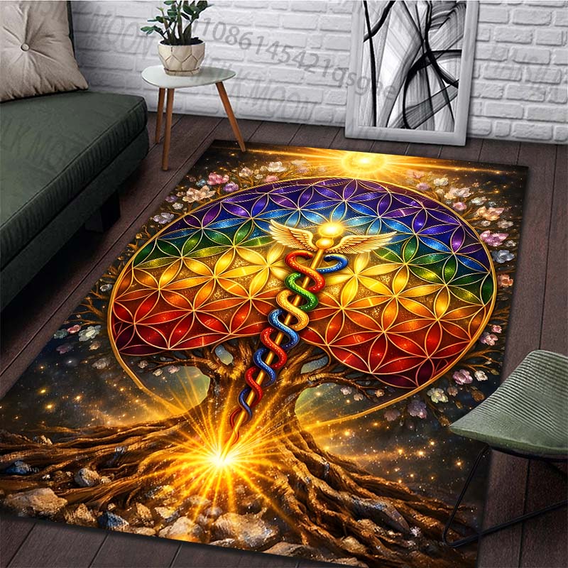 Alfombra con diseño de flor de - Luxury Lifestyle Hotel reseña y precio