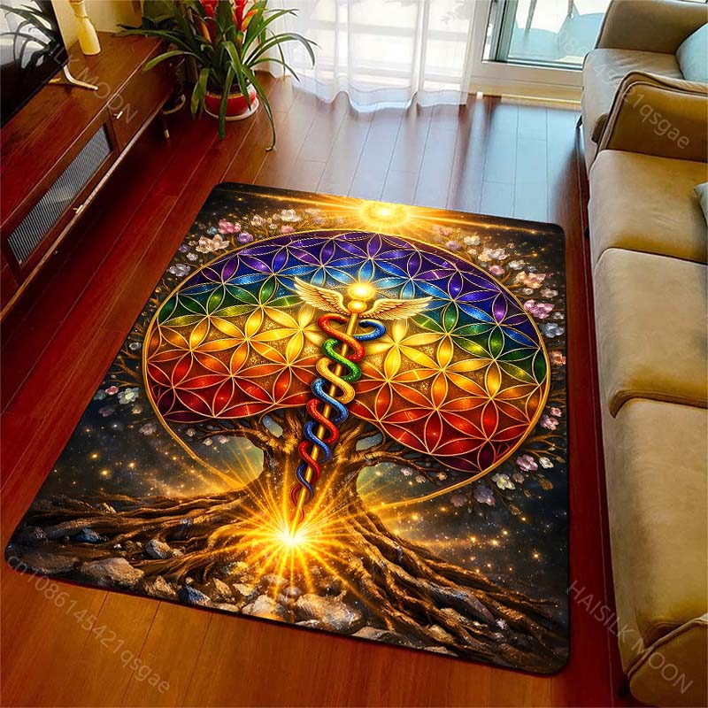 Alfombra con diseño de flor de - Luxury Lifestyle Hotel reseña y precio
