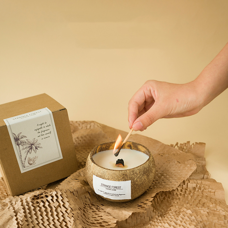 Vela de aromaterapia de cáscar - Scented Candle Luxury reseña y precio