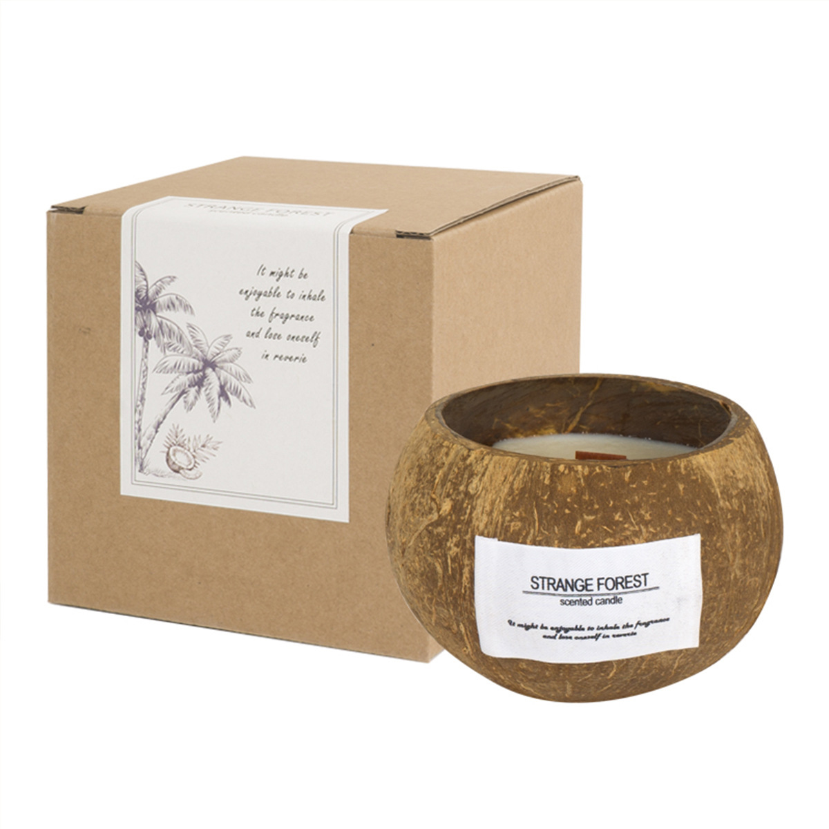 Vela de aromaterapia de cáscar - Scented Candle Luxury reseña y precio