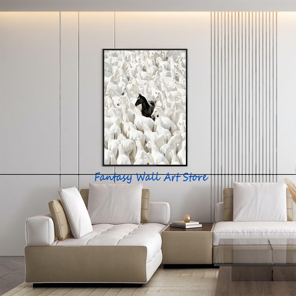 Fotografías de Caballos Negros - Luxury Lifestyle Japan reseña y precio