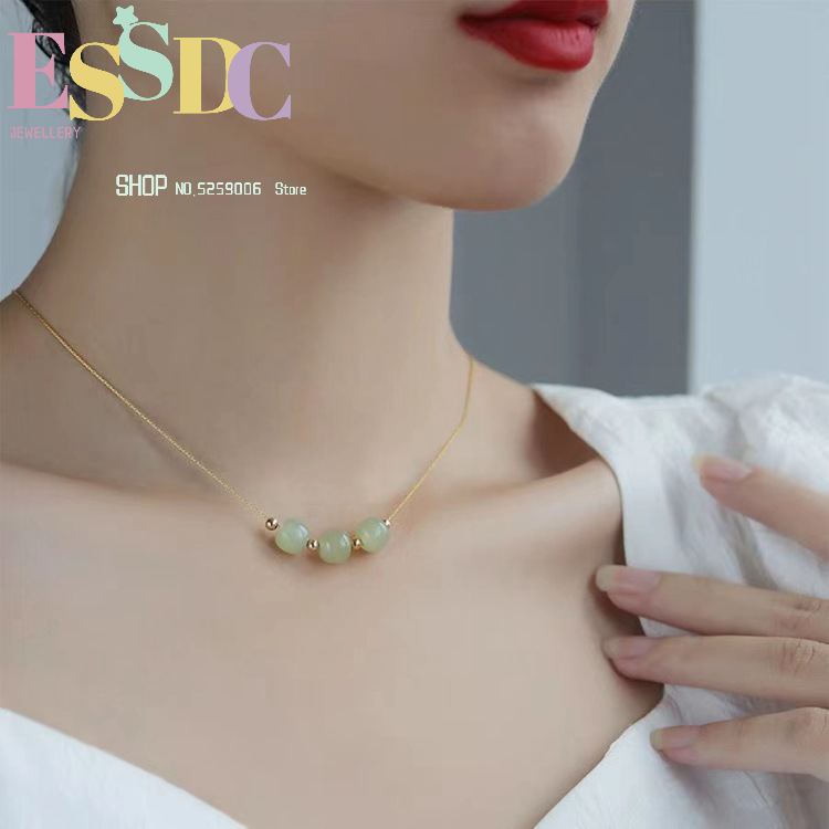 Collar con cuentas de transfer - Luxury Lifestyle Design reseña y precio