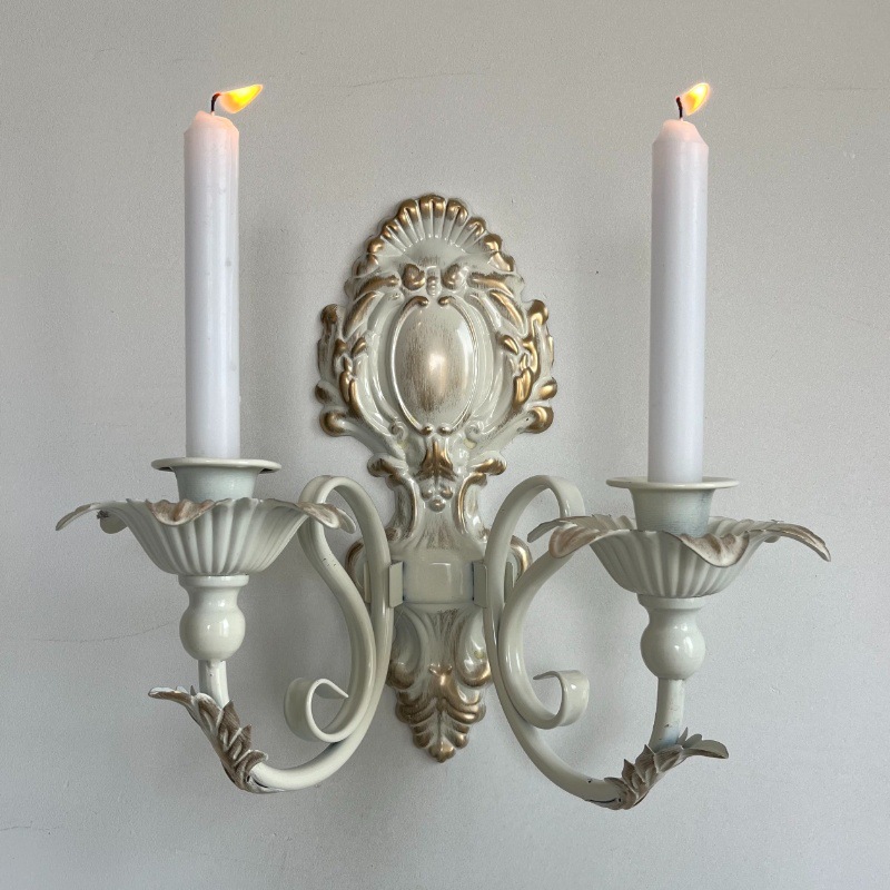 Candelabro antiguo de hierro m - Scented Candle Luxury reseña y precio