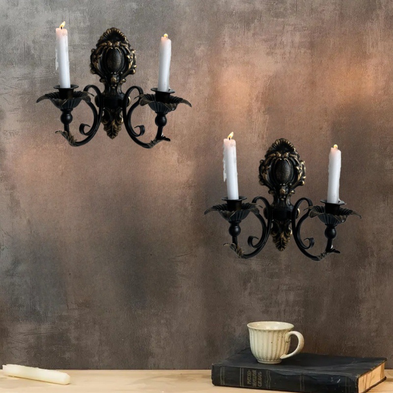 Candelabro antiguo de hierro m - Scented Candle Luxury reseña y precio