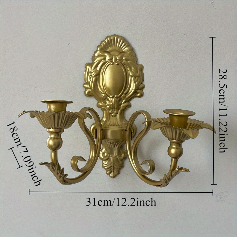 Candelabro antiguo de hierro m - Scented Candle Luxury reseña y precio